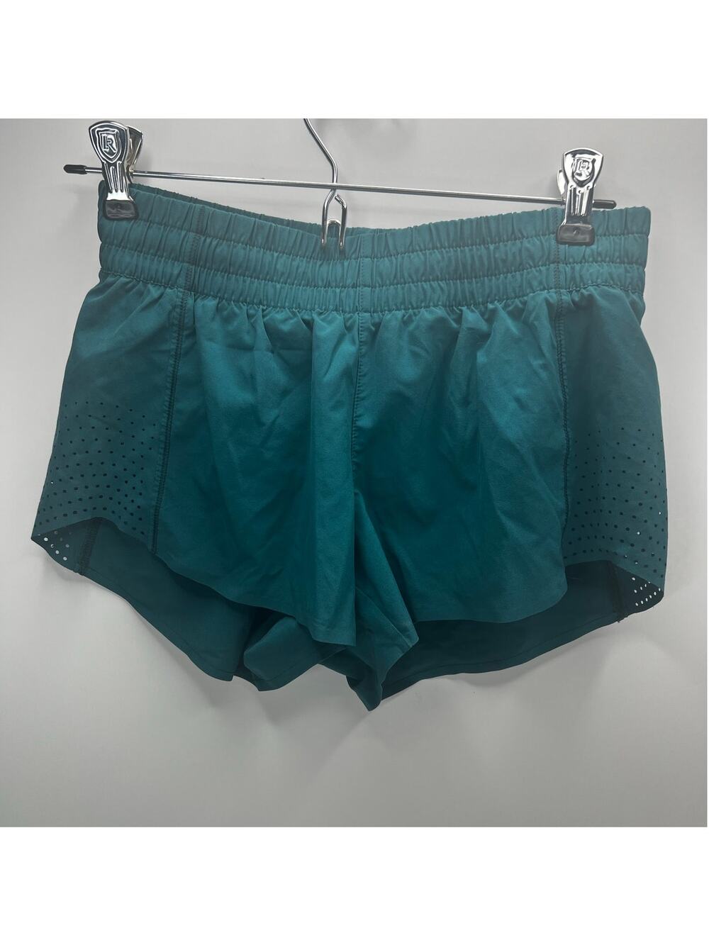 Athleta Low Rise 2.5" Vented Running Shorts Teal Women XXS
